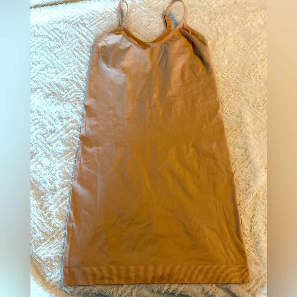 Shapewear - Tan Sleeveless dress